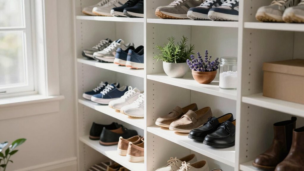 natural shoe odor control