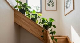 natural stair landing freshening