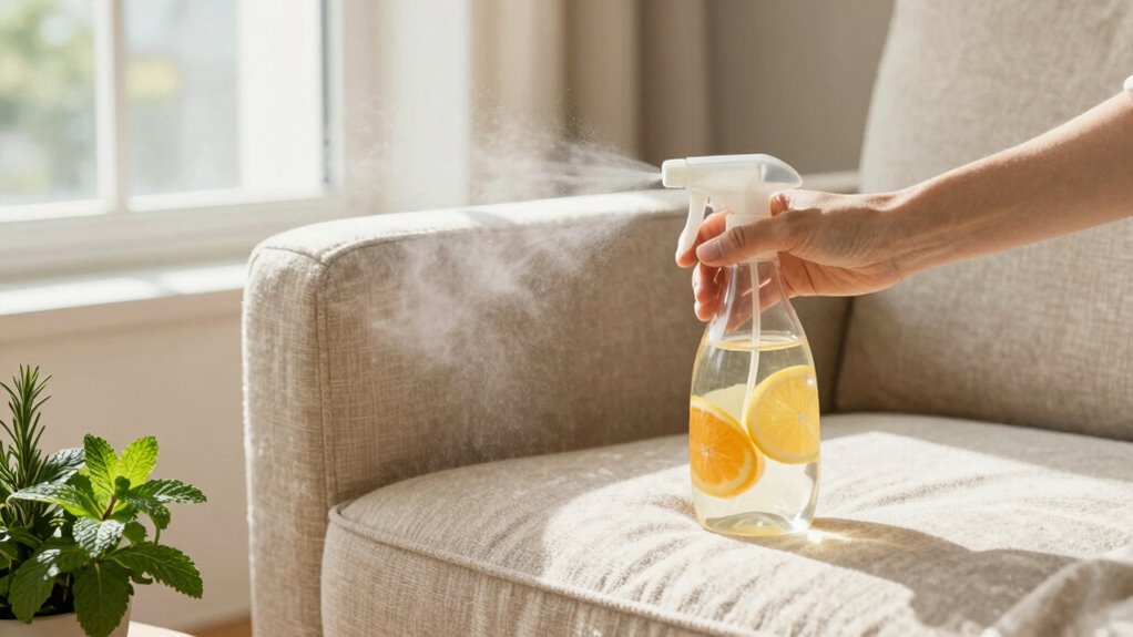natural upholstery freshening tips
