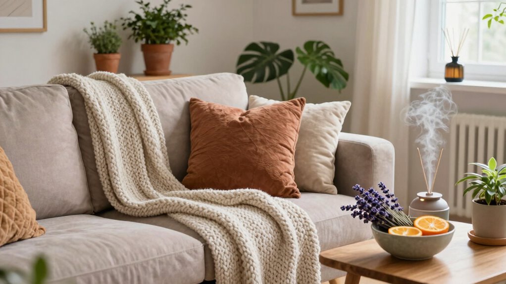 natural winter soft furnishing refresh