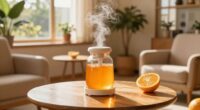 orange oil creates welcoming environment