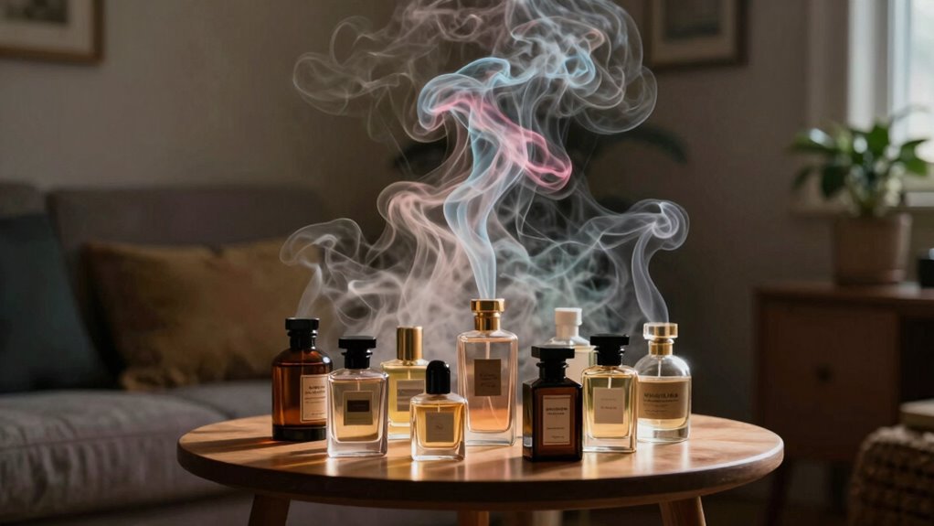 overwhelming scent in small space