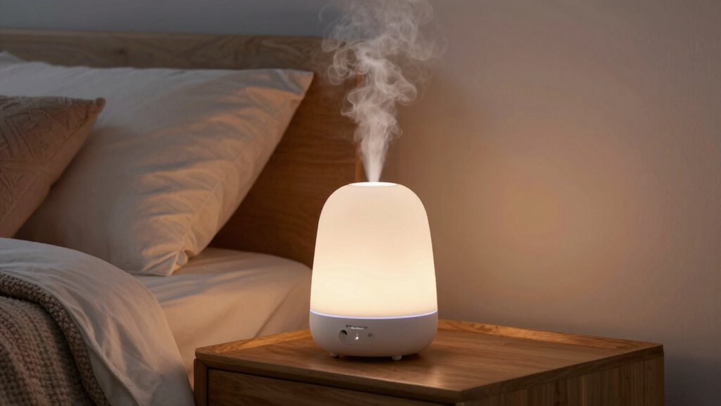 place diffuser at safe distance