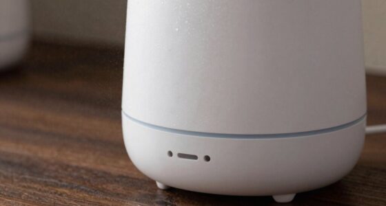 preventing diffuser dust buildup