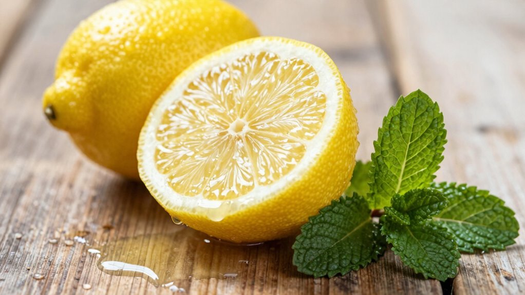 refreshing citrus and herbs