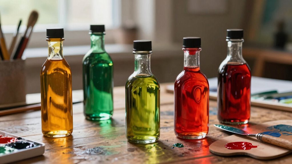 rotating oils for variety