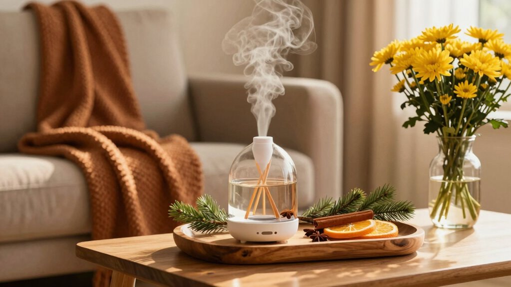 seasonal scents evoke nostalgic ambiance