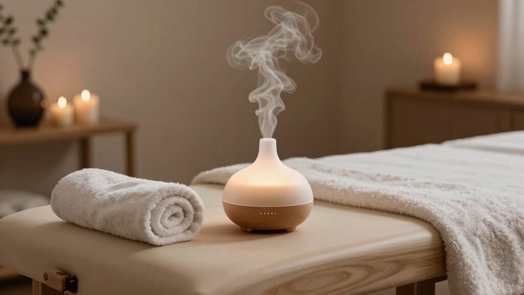 strategic diffuser placement enhances relaxation
