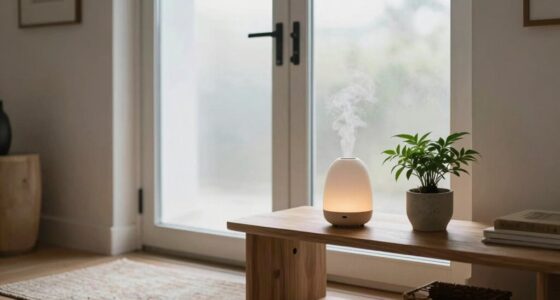 subtle calming scent approach