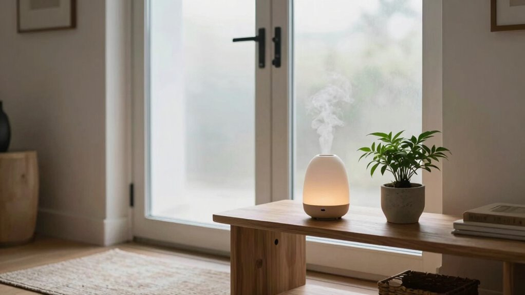 subtle calming scent approach