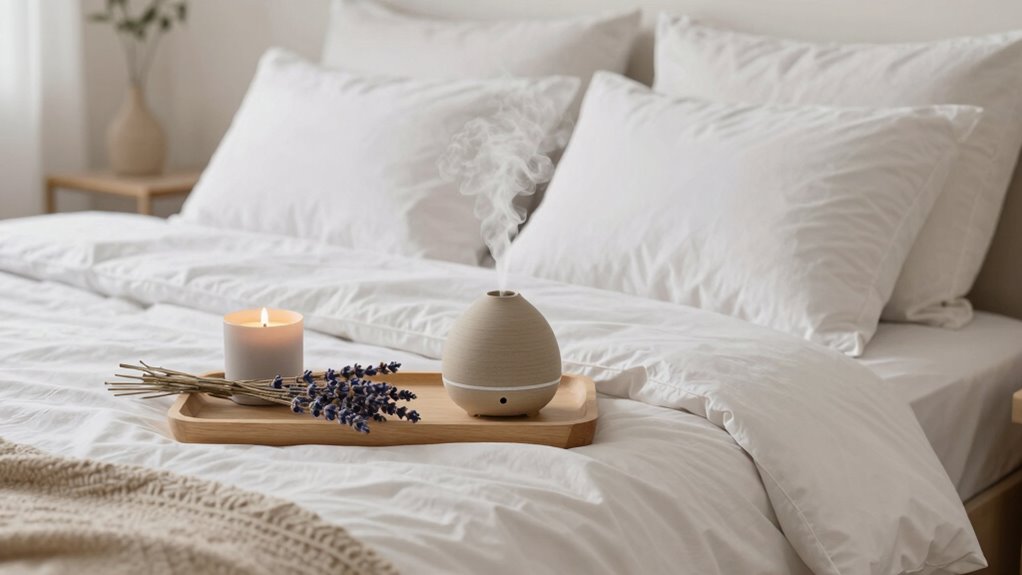subtle sleep friendly bedroom scents