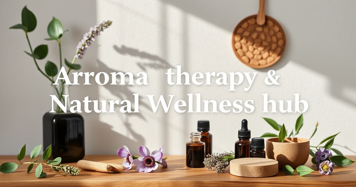 Aromatherapy and Natural Wellness: A Practical Guide to Essential Oils, Diffusers, and a Healthier Home