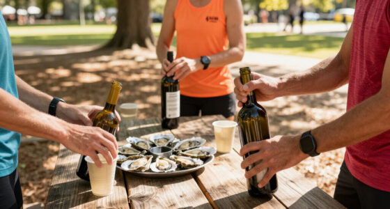 At This French Marathon, Runners Make Pit Stops For Wine And Oysters