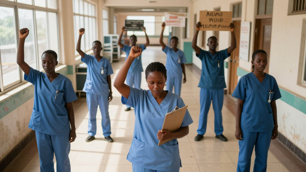 Kenya: Nurses Protest In Nairobi Over Work Conditions - Africanews.com